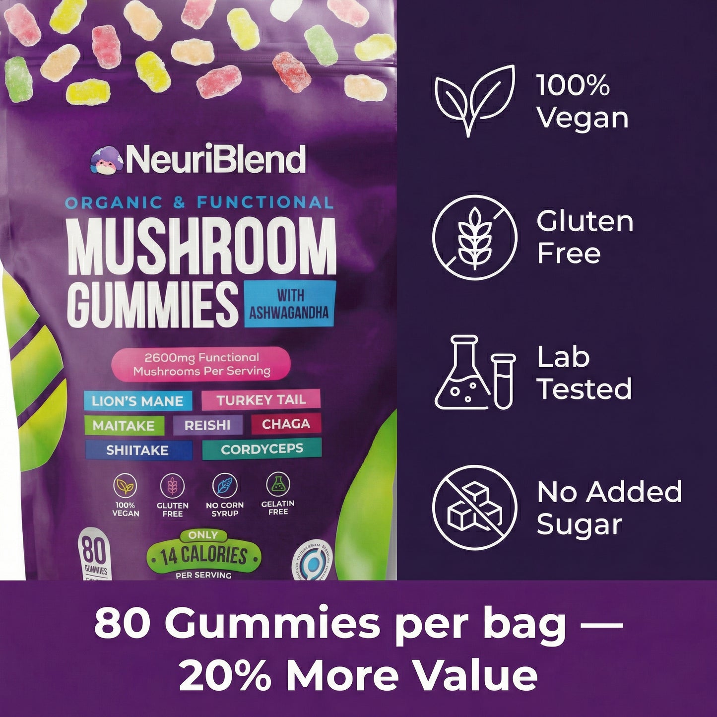 NeuriBlend Mushroom Gummies